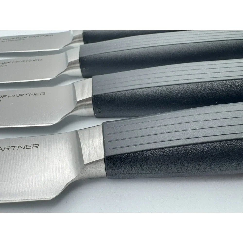 Wusthof Partner 4pc Steak Knife Set Straight Edge
